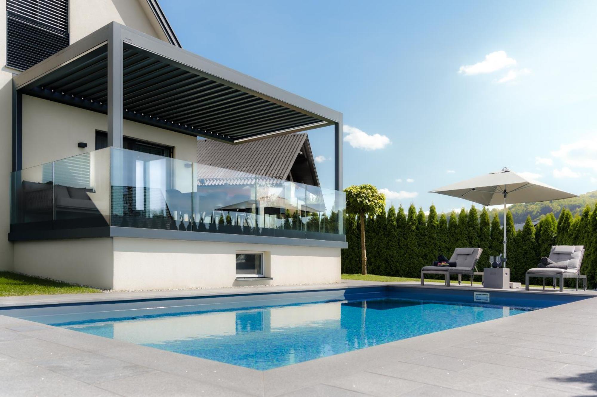 Platschberg Urban Hideaway - Stilvolles Ferienhaus Mit Pool An Der Weinstrasse Berghausen Номер фото